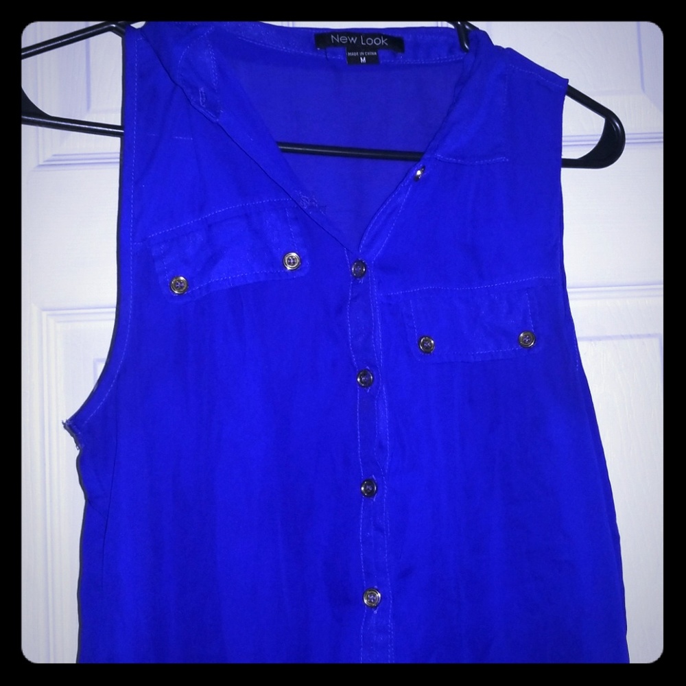 Nice blue blouse